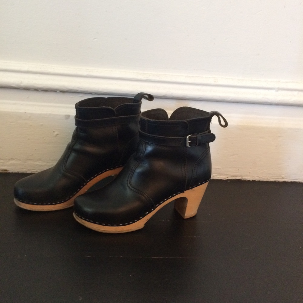 Swedish Hasbeens Clog Boots
